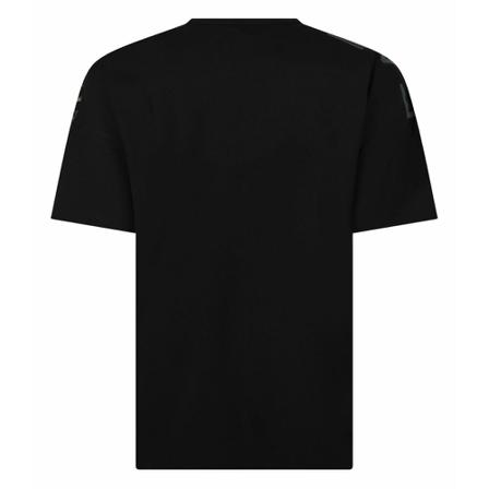 Emporio Armani, Reflective T-Shirt Zwart, Heren, Maat:L
