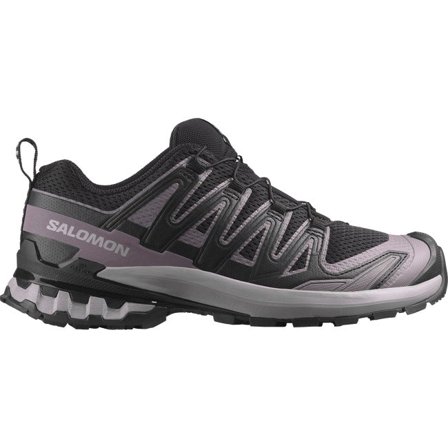 Salomon - Women's Trail Running Shoes Xa Pro 3d V9 - Black / Gull / Excalibur - 3.5