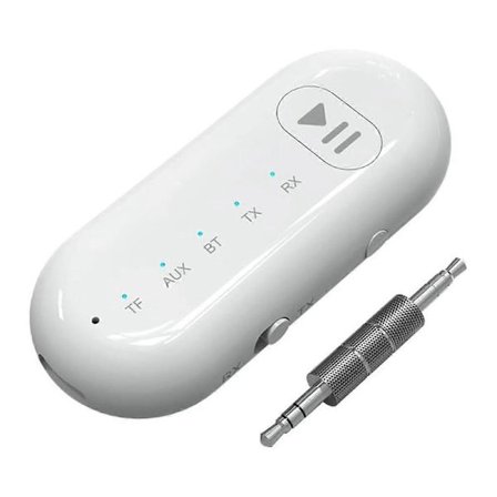 Bluetooth 5.3 Mottagare för Bil, Bluetooth Sändare Mottagare med LED-Display, Ljudmottagare för