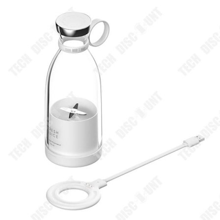 Citruspresse - TD - Mini - Uppladdningsbar trådlös - 380 ml - Livsmedelsklassad plast PC