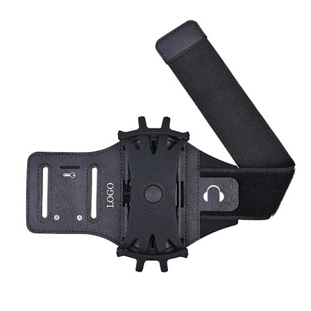 Armband för Telefon, Rotationsbar & Avtagbar, med Nyckelhållare för Löpning & Sport