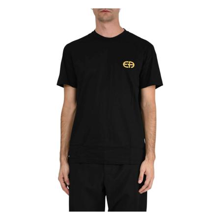 Emporio Armani T-Shirts , Zwart , Heren , Maat: M
