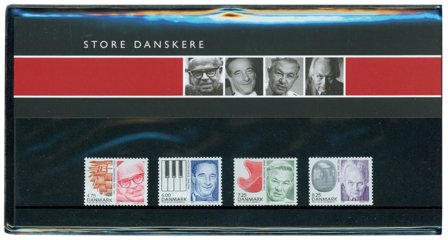Danmark 2007 - Store Danskere - AFA souvenirmappe 75