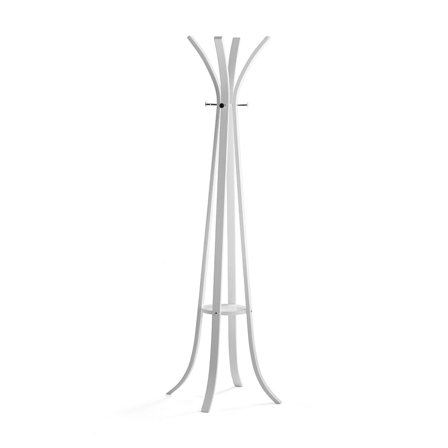 Branch coat stand MILLER, white