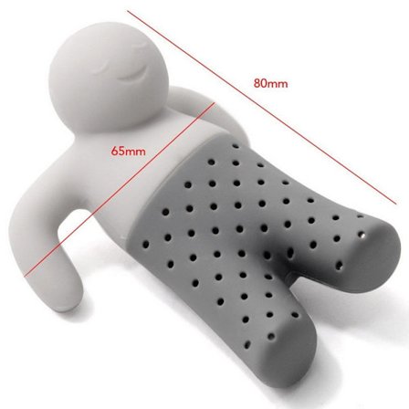 Silikon Te-sil / Te-holder - Gammel Mann