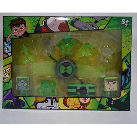 Omnitrix BEN10 Action Figures Ben Tennyson Projeksjonsklokke Deformasjon Lyd Lys Dukke Smartklokke Barnebursdagsgaver