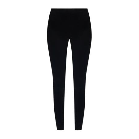Helmut Lang Leggings with rib detail Sort, Dame