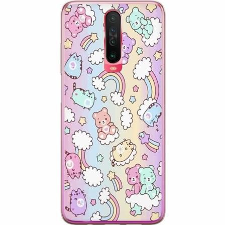 Xiaomi Redmi K30 Genomskinligt Skal Kawaii
