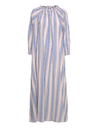 Sunrise Dress Multi Stripe Maxiklänning Festklänning Multi/mönstrad Moshi Moshi Mind
