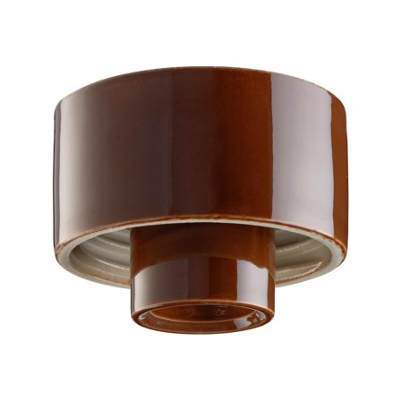 Ifö Electric 55717-000-14 Sockel rak, E27, IP44 Brun, Belysning