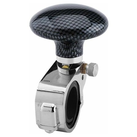 2 stk. drejeknap, universal drejeknap til rat, bilrat drejeknap hjælpebold booster håndtag kontrol