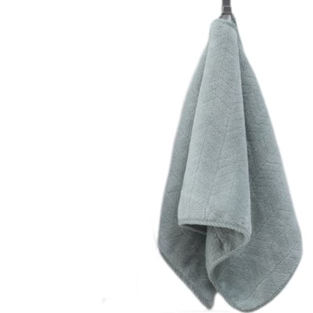 Ultra blødt håndklædesæt - Hurtigtørrende 4 vaskeklude Mikrofiber koralfløjl Højabsorberende håndklæde til bad Fitness, badeværelse Grøn