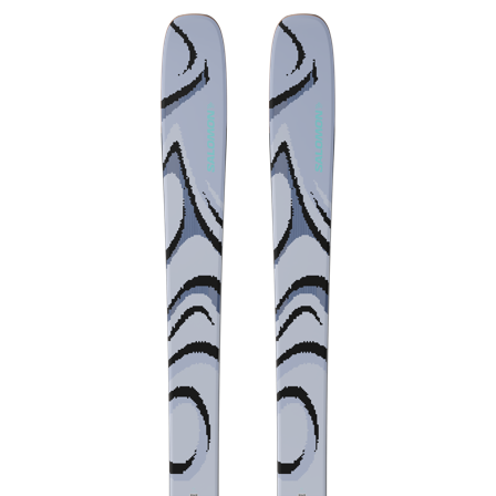 Salomon - Alpine ski Alpine ski N Qst 100 Cosmic Sky - Cosmic Sky / Dark Grey