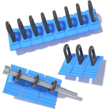 Blå - værktøj til fjernelse af buler i biler, kraftigt værktøj til fjernelse af buler, karrosserireparationsfilm til reparationsværktøj uden lakering