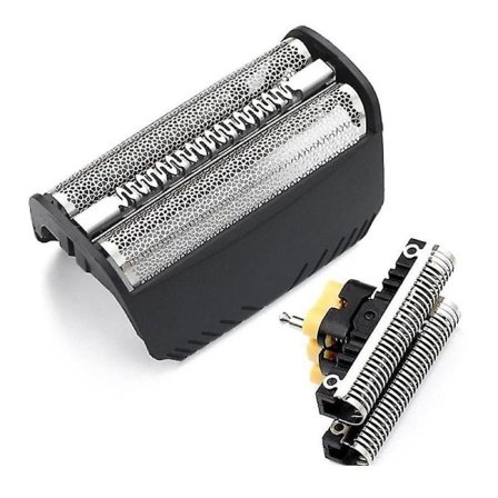 30b Razor Blade til Braun 310 udskiftningsbarbermaskine Mesh Cover Sort