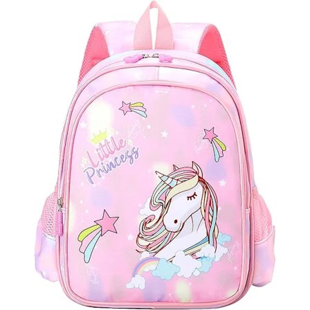 Børne rygsække, Børne rygsæk Førskole skoletaske Sødt Design Holdbar lærred Tegneserie taske til 2-6 Piger Børn