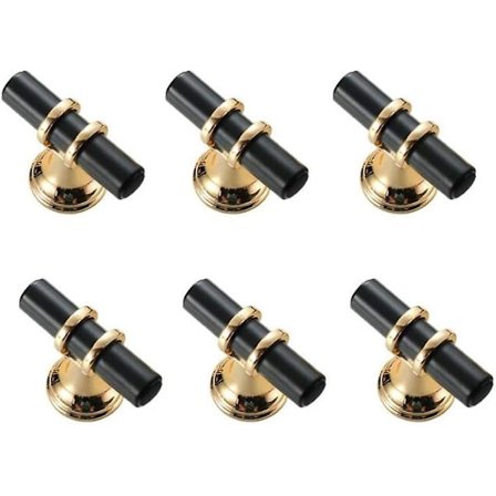 6 st minimalistiska europeiska stil garderob, skåphandtag, byrålåda