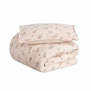 garbo&friends 70 x 80cm Clover Muslin Baby Bedset One Size - Bedding - One size - Orange - Junge