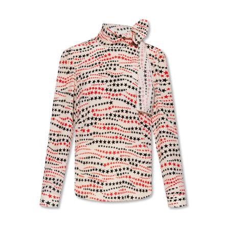 RED Valentino, Patterned top Beige, Dames, Maat:S