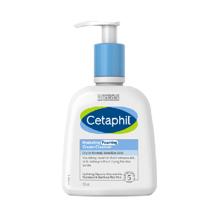 Cetaphil Hydrating Foaming Cream Cleanser Rengöring Unisex Vit 236 ML