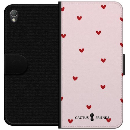 Yhteensopiva Lompakkokotelo Sony Sony Xperia Z3 Cactus and Friends – HeartSprinkle