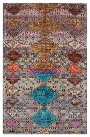 Håndknyttet Moroccan Berber - Afghanistan 113X187 Ullteppe Brun/Mørk Rød Lite