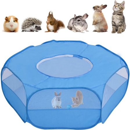 Åndbar Lille Dyrelegeplads med Lynlås Dæksel - Bærbar Udendørs