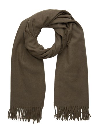 A.P.C. Scarf Alix Brodee - Khaki green - ONE SIZE