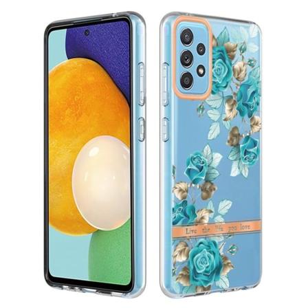 Supertyndt og slidstærkt softcover til Samsung Galaxy A52s 5G / A52 5G / A52 - Blå Rose Blue