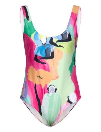 Angela, 1465 Swimwear Badedrakt Badetøy Multi/mønstret STINE GOYA