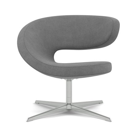 Varier Furniture Peel Club - Chrome base