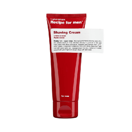 Recipe For Men Shaving Cream, 75 ml Rakning Herr 100