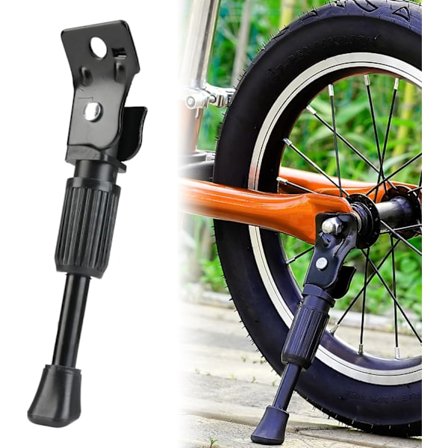 Justerbar børnecykel støtteben i aluminiumlegering, kompatibel med
