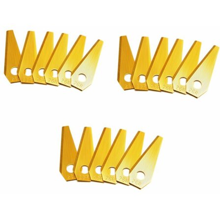 18 titanblader for Bosch Indego robotgressklipper - klippeblader