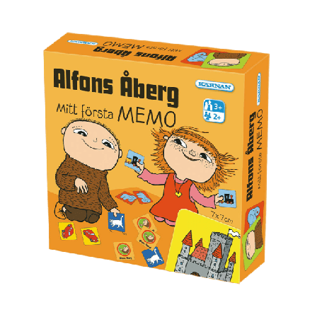 ALFONS ÅBERG Memo, Mitt första memo Spel & pussel ONESIZE