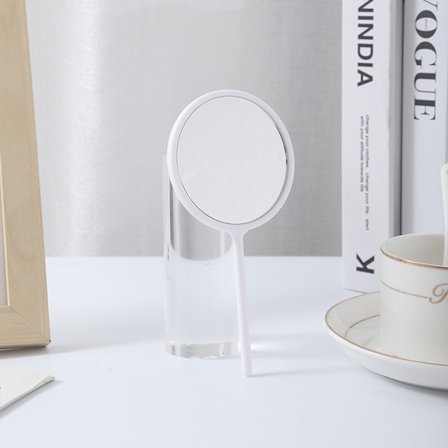 Oregelbunden Lollipop Handhållen Spegel, Portabel Och Söt Liten Spegel, Sminkspegel För Flickor, Handtagsspegel, Touch Up Spegel