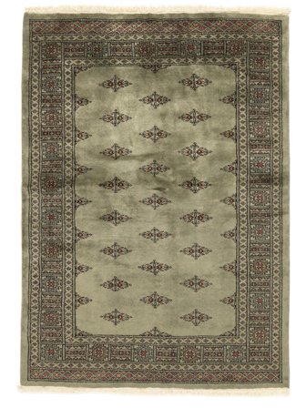 Handgeknüpft Pakistan Buchara 3Ply Teppich 139X194 Dunkelgelb/Schwarz