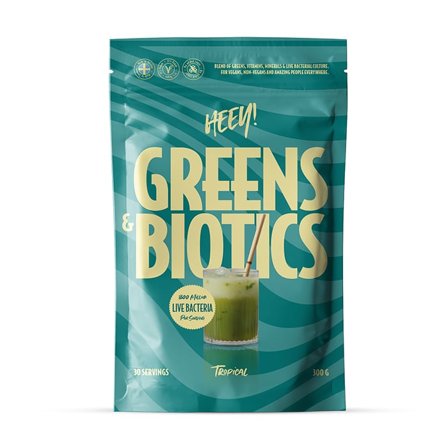 Heey! Greens & Biotics Superfood + Immune Booster 300g