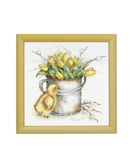 *Ny*Broderikit Tavla Påsken - M.P Studia