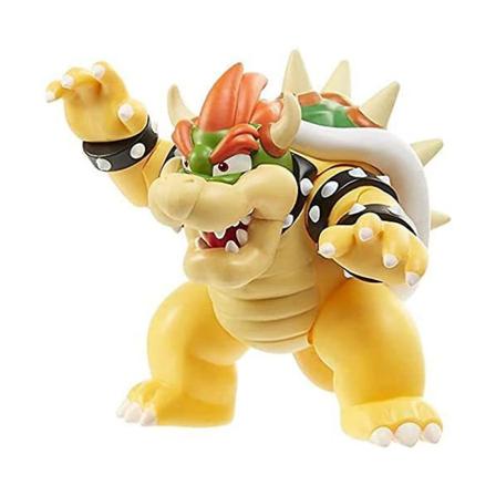 Super Mario Bros samlarmodell docka Mario Luigi Yoshi Peach svamp PVC actionfigurer leksaker prydnad barn födelsedagspresent[HK] Bowser Koopa