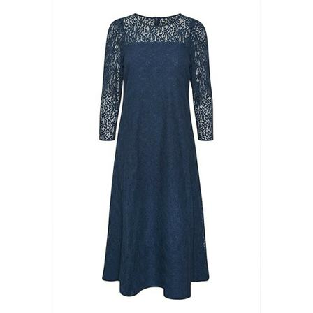 Part Two, Midi Dresses Blauw, Dames, Maat:XS,Polyamide