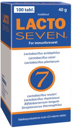 Vitabalans Oy LactoSeven, Helse & Madvarer, Ingredienser, Mælkesyrebakterier