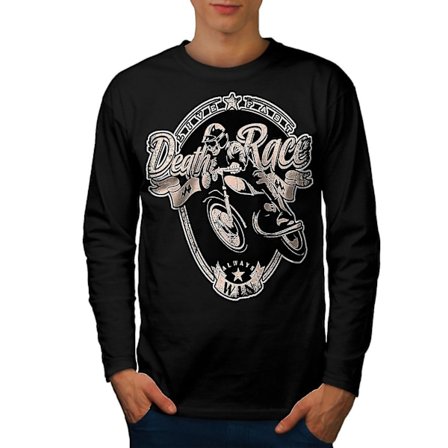Racing Motorcykel Herr Långärmad T-shirt
