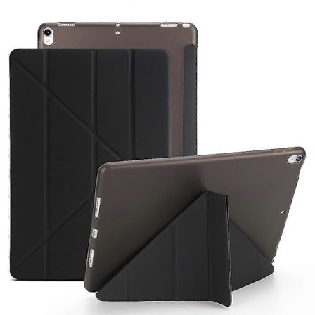 Origami Stativ Lær Smart Etui for iPad Air 10.5 (2019) / Pro 10.5 tommer (2017)