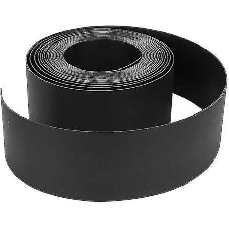 Otwoo Randaco Havekant Fleksibel Græs Kant Hård Plastik Bed Kant Klipning Kant Havearbejde 10m12.5cm2mm Sort-