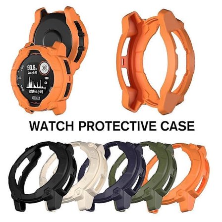 Urkasse Beskyttende Skal Hårdt Cover Vandtæt Til Garmin Instinct 3 Solar