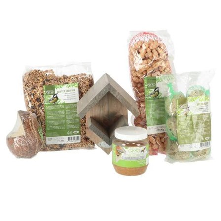 Esschert Design Komplett fågelmatare set