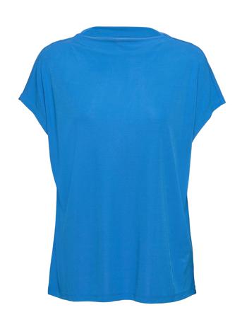 Poppy Blouses Short-sleeved Blå Reiss