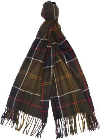 Barbour W's Stanway Tartan Wrap Classic Tartan