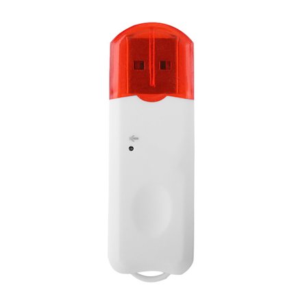 BT-Q2 Trådløs Bluetooth Audio Dongle Adapter til Mobiltelefon Bil Hjem Musik Dock (Orange)